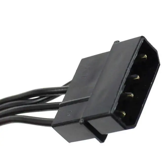 Alt view image 3 of 5 - WRIARICH 3PCS 4 Pin Molex IDE Female to Dual SATA Power Cable, IDE to SATA Adapter for Hard Drive & Optical Drive