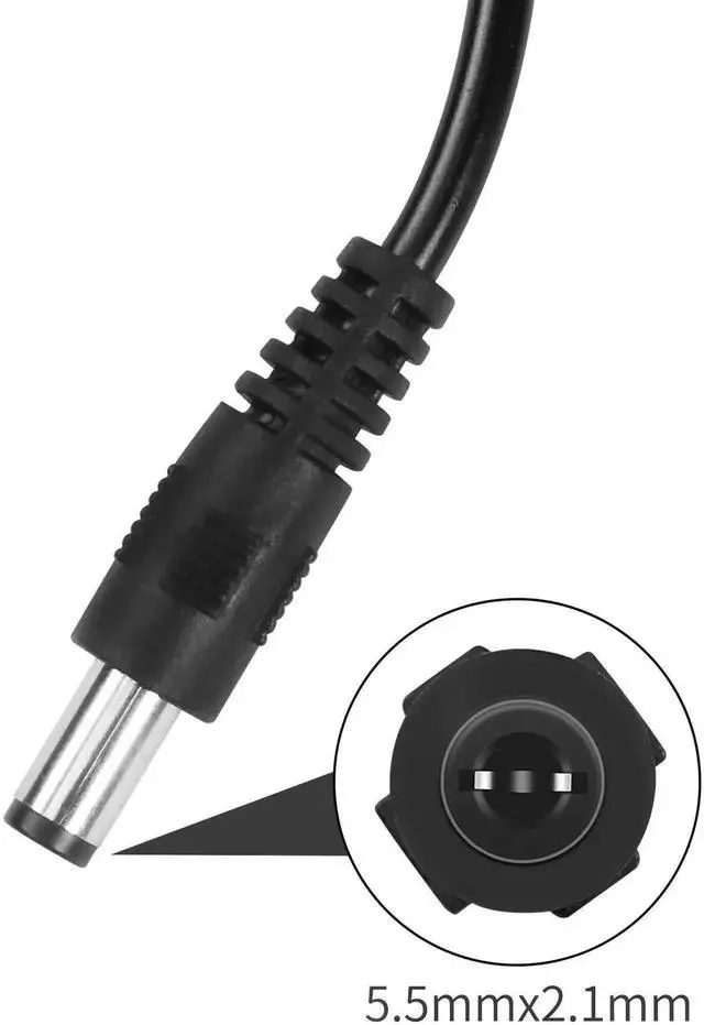 Alt view image 4 of 6 - WRIARICH 1M USB to DC 5.5x2.1mm Step Up Converter Cable, DC 5V to 9V Boost Voltage Cord Max 800mA for Fan, LED Light, Router & Speakers