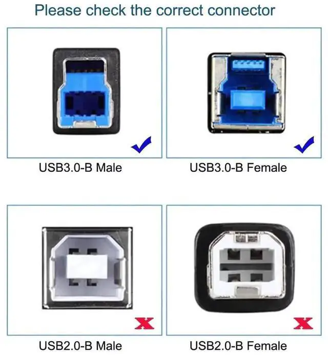 Alt view image 3 of 7 - WRIARICH 30cm USB 3.0 Type-B Female to 20Pin IDC Header Male Cable, 5Gbps Internal Extension Cord for Hard Drive, SSD & Camera