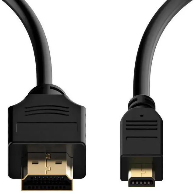 Alt view image 4 of 7 - WRIARICH 3.3FT High Speed Micro HDMI to HDMI Cable, Supports 4K, 3D, Ethernet & ARC