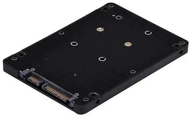 Alt view image 5 of 5 - WRIARICH mSATA Mini PCIe SSD to 2.5 Inch SATA III Adapter Card with Enclosure & Mounting Screws