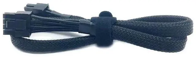 Alt view image 2 of 6 - WRIARICH 8Pin to Split 4+4Pin EPS ATX12V CPU Modular Power Cable Compatible with Gigabyte B700H, B750H, B850H, P700H, P750H, P850H, G700H, G750H, G850H Modular PSUs