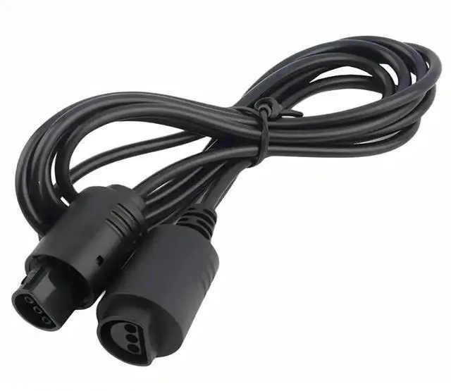 Main image of WRIARICH 1.8M Controller Extension Cable Compatible with Nintendo N64 Gamepad, N64 Joypad Extended Data Cord