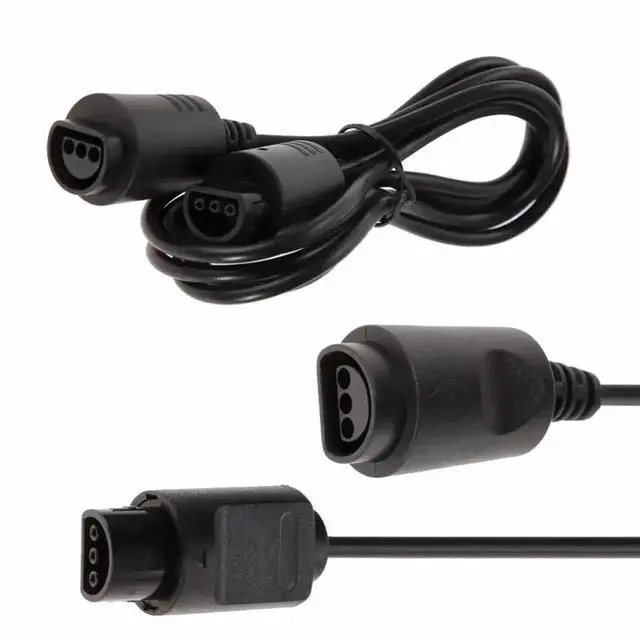 Alt view image 5 of 6 - WRIARICH 1.8M Controller Extension Cable Compatible with Nintendo N64 Gamepad, N64 Joypad Extended Data Cord
