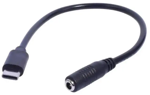 Alt view image 2 of 3 - WRIARICH DC 3.5×1.35mm Female to USB Type-C Male Power Adapter, DC Jack to USB-C Charging Connector for USB-C Powered Devices