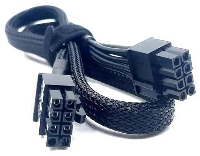 Alt view image 2 of 6 - WRIARICH 60cm 18AWG Sleeved PCIe 8Pin (6+2) GPU Modular Power Cable Compatible with Corsair RMi Series RM650i/RM750i/RM850i/RM1000i Modular PSU