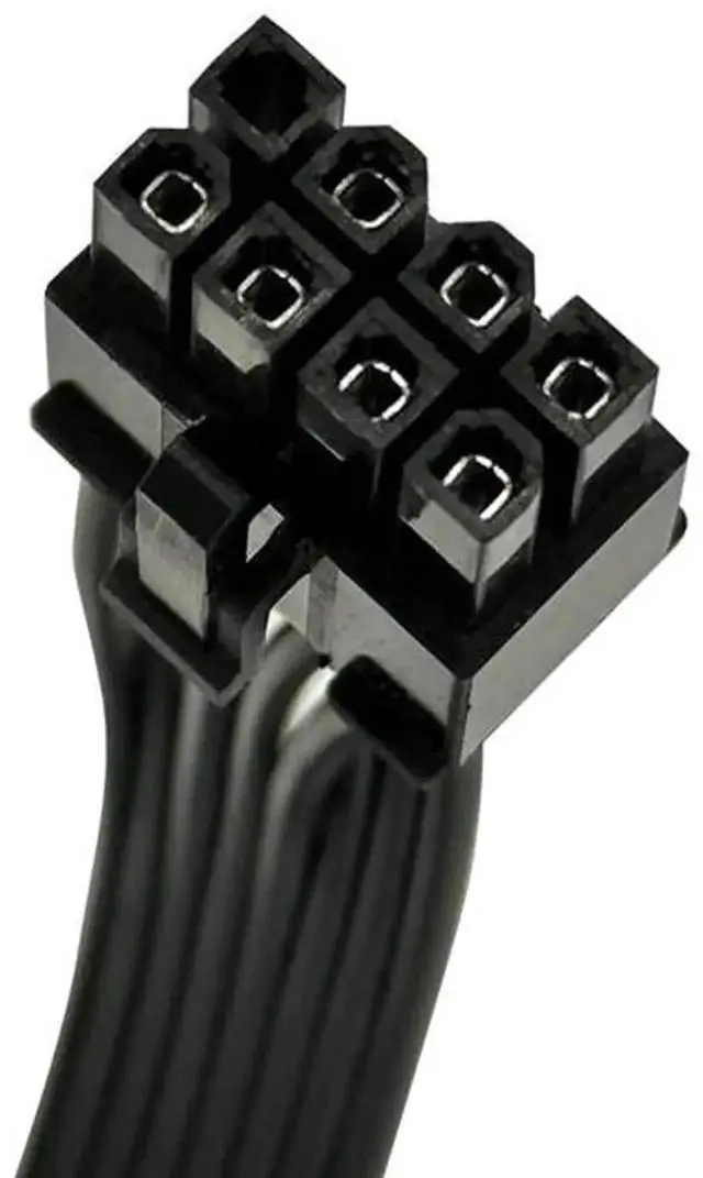 Alt view image 2 of 6 - WRIARICH 18AWG Flat PCIe Dual 8Pin (6+2) GPU Power Cable for Corsair RM Series Modular PSU RM450/RM550/RM650/RM750/RM850/RM1000