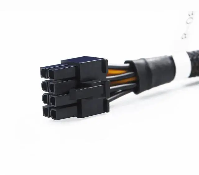 Alt view image 5 of 7 - WRIARICH 8Pin to Dual 6+2Pin PCIe GPU Power Cable 35CM Compatible with Dell R730 Server NVIDIA K80 M40 M60 P40 P100 Graphics Card