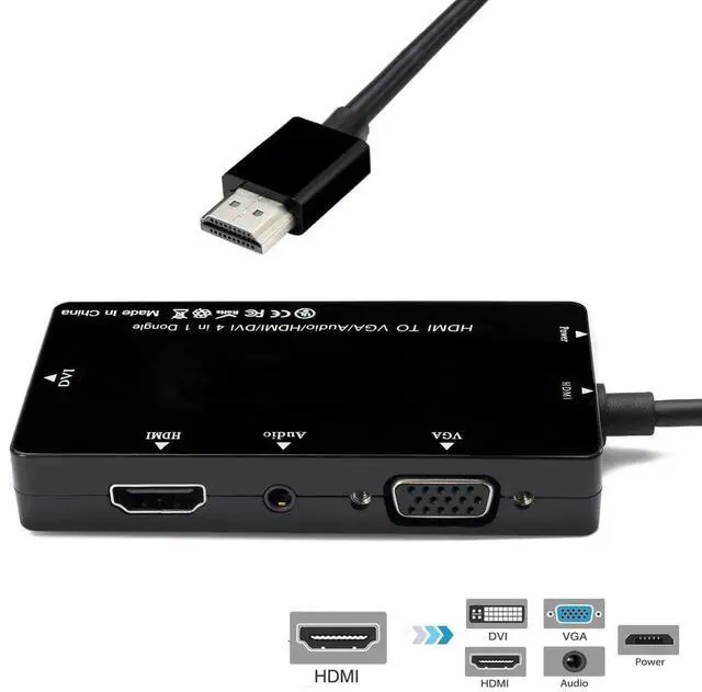 Alt view image 4 of 7 - WRIARICH VGA to HDMI Converter with Audio Support Support up to 1920 x 1080 Output Resolution