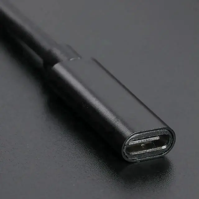 Main image of WRIARICH USB C Female to 4.5x3.0mm DC Jack PD Charging Adapter, 100W USB-C to DC Converter for HP/Dell Laptops, Office & Travel Essentials