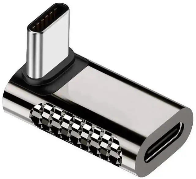 Main image of WRIARICH Up & Down 90 Degree USB4 Type-C Male to Female Adapter, 20Gbps Data 100W PD Charging 8K Video Converter for USB4.0 Devices