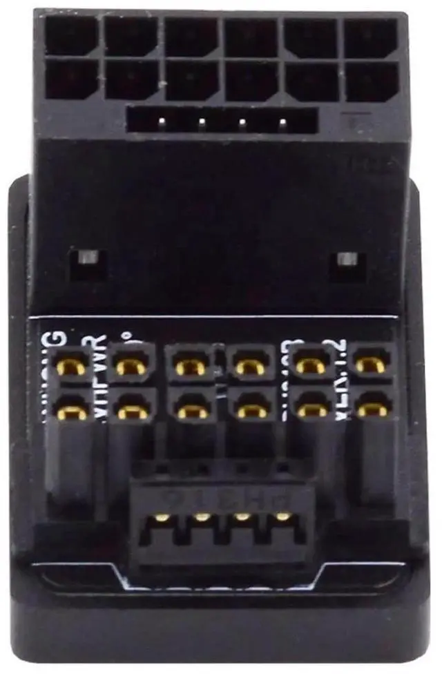 Main image of WRIARICH UP Angled 360° Rotatable 12VHPWR 16Pin Direction-Changing Modular Power Adapter, ATX3.0 PCIe5.0 Compliant for RTX 4080 / 5090Ti Graphics Cards