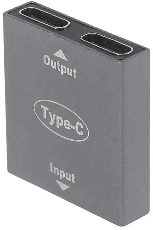 Main image of WRIARICH USB-C Female Splitter Adapter, Single Type-C Female Input to Dual USB-C Female Output Hub Coupler Extender Connector