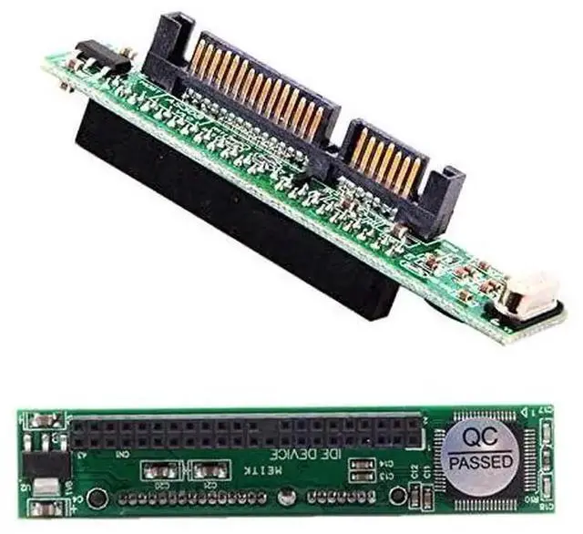 Alt view image 5 of 7 - WRIARICH IDE 44Pin to SATA Female PCBA Converter Adapter, Convert 2.5 Inch PATA Laptop HDD to Standard SATA Interface