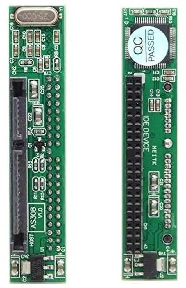 Alt view image 7 of 7 - WRIARICH IDE 44Pin to SATA Female PCBA Converter Adapter, Convert 2.5 Inch PATA Laptop HDD to Standard SATA Interface
