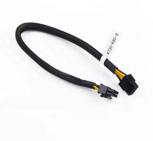 Alt view image 2 of 7 - WRIARICH 35CM Dell R730 8Pin to 8Pin GPU Power Cable, Compatible with Nvidia K80 M40 M60 P40 P100 Accelerator Cards