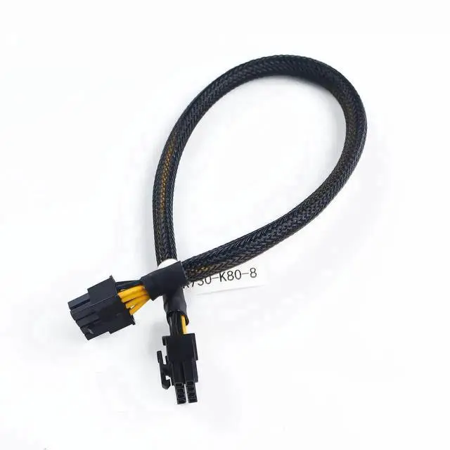 Alt view image 7 of 7 - WRIARICH 35CM Dell R730 8Pin to 8Pin GPU Power Cable, Compatible with Nvidia K80 M40 M60 P40 P100 Accelerator Cards