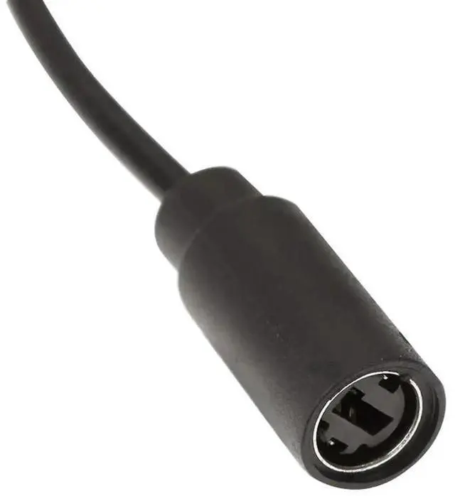 Alt view image 2 of 3 - WRIARICH 2 Pack USB Breakaway Dongle Cable Adapter for Xbox 360 Wired Controller, Controller Off Breakaway Cord for PC Connection