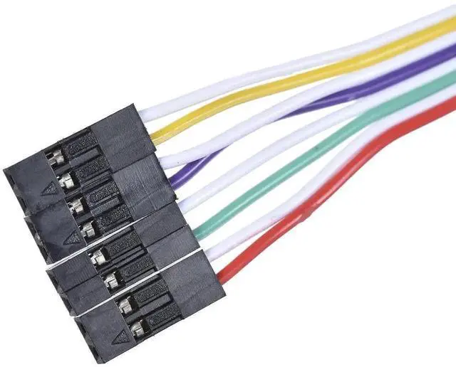 Alt view image 7 of 7 - WRIARICH 2 Pack 27 Inch 2-Pin PC Power & Reset Switch Cables with Red/Green LED, ATX Case Front Panel Power SW/HDD Indicator Wires