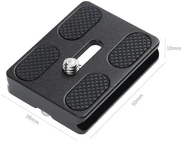 Main image of WRIARICH PU-50 Universal Metal Quick Release Plate, Compatible with Benro & Arca-Type Ball Head Tripod Mount