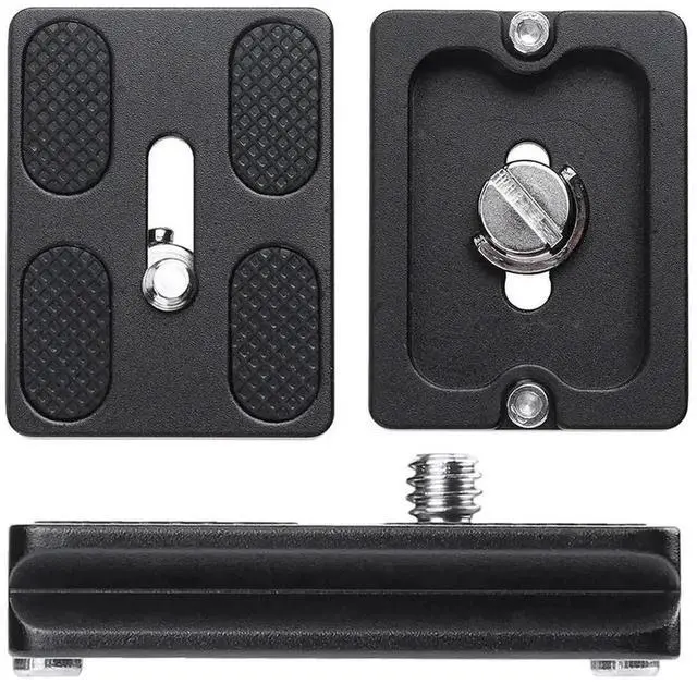 Alt view image 2 of 3 - WRIARICH PU-50 Universal Metal Quick Release Plate, Compatible with Benro & Arca-Type Ball Head Tripod Mount