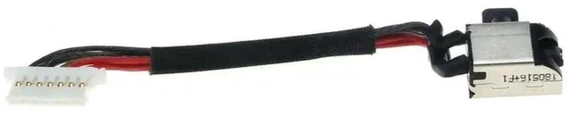 Alt view image 2 of 3 - WRIARICH Laptop DC Power Jack Harness Cable Replacement for Dell Inspiron 13 5370 5471 Vostro 5370, P/N TV8K5