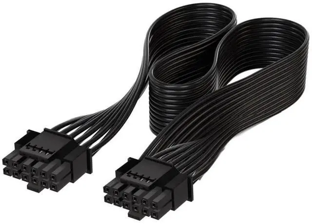Main image of WRIARICH ATX 3.0 PCIe 5.0 12VHPWR 16Pin to 16Pin Modular PSU Cable, 12+4Pin GPU Power Cord for RTX 3080 3090 Ti