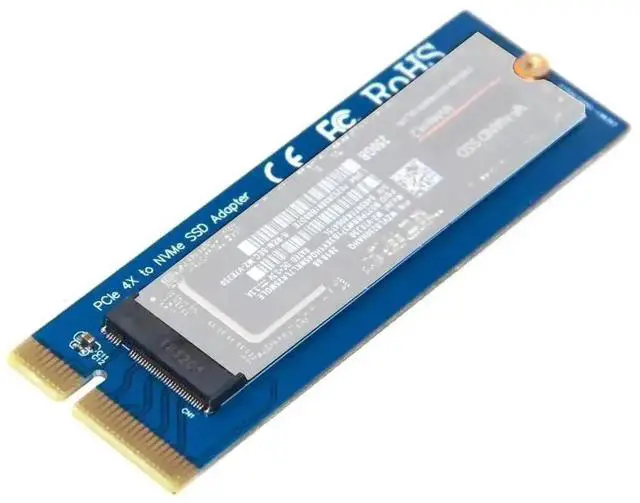 Alt view image 6 of 6 - WRIARICH PCIe 3.0 x4 to NVMe M.2 SSD Expansion Adapter Card, Desktop PCI-E Converter Supporting 2230/2242/2260/2280 M.2 NVMe Solid State Drives