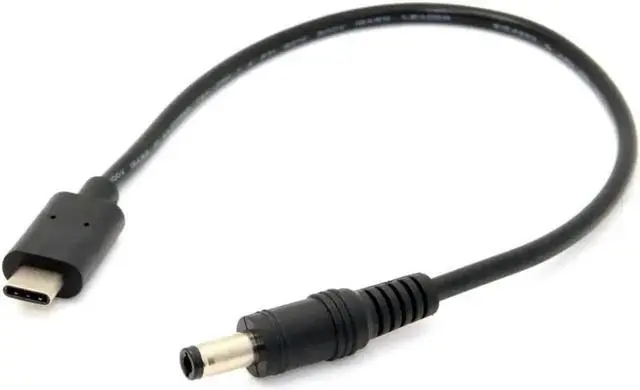 Alt view image 7 of 7 - WRIARICH 20cm USB-C to DC 5.5×2.5mm Power Cable, Type-C Input to 5.5/2.5 DC Barrel Plug for 5V Charging & New MacBook Related Devices