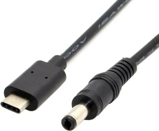 Alt view image 4 of 7 - WRIARICH 20cm USB-C to DC 5.5×2.5mm Power Cable, Type-C Input to 5.5/2.5 DC Barrel Plug for 5V Charging & New MacBook Related Devices