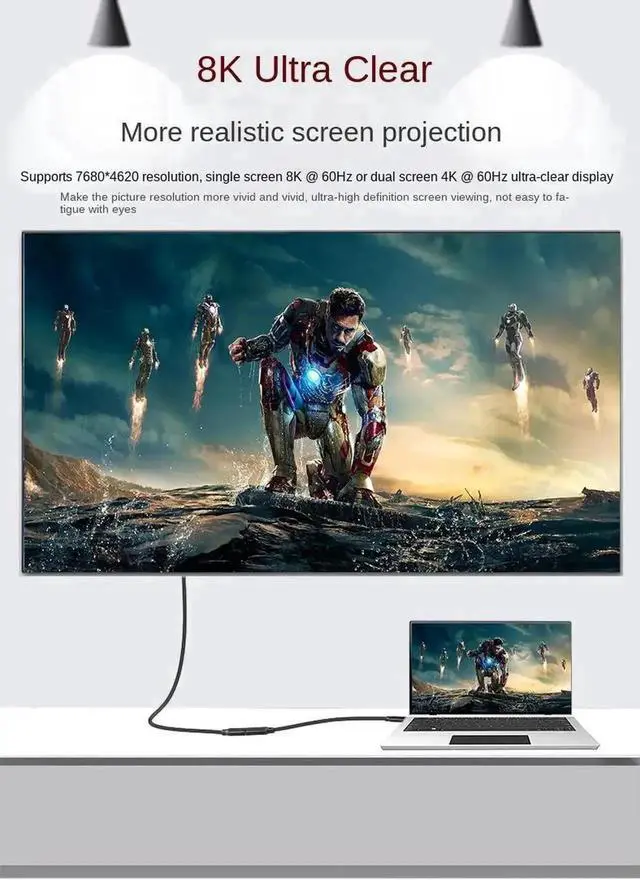 Alt view image 6 of 7 - WRIARICH 1.65 ft USB4 Cable USB-IF Certified, 40Gbps Data Transfer 8K Video 240W Fast Charging USB-C to USB-C Cord for Laptop, Hub & Docking Station