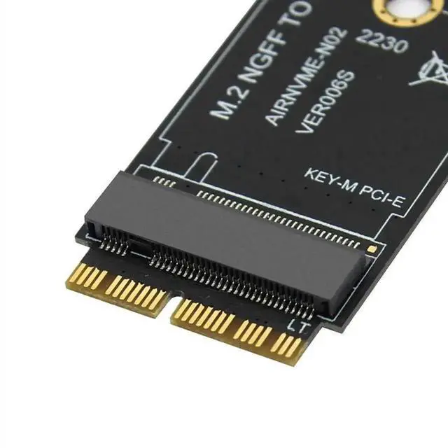 Alt view image 2 of 7 - WRIARICH M.2 NGFF M-Key NVMe AHCI SSD Converter Adapter Card, Storage Upgrade Kit for MacBook Air 11" A1465 /13" A1466 Mid 2013-2017, Replace Original Apple Proprietary SSD