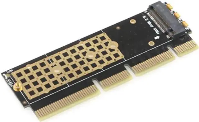 Alt view image 2 of 7 - WRIARICH JEYI MX16-1U M.2 NVMe M-Key to PCIe 3.0 X4/X8/X16 Expansion Card, NGFF 2280 SSD PCI Express Adapter Converter, Full Speed Lossless Transmission for Desktop PC Storage Upgrade