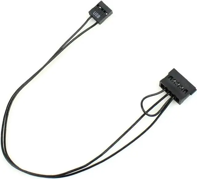 Alt view image 5 of 6 - WRIARICH 9 Pin USB to SATA Power Supply Cable Adapter, 2.5 Inch SATA SSD HDD Power Converter Cord for ITX Motherboards & Notebook Internal Storage