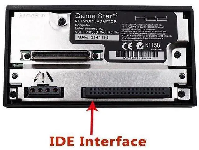 Main image of WRIARICH IDE Interface Network Adapter for PS2 Fat Console, SSPH-10350 HDD Hard Drive Card, Support IDE HDD for PlayStation 2 Game Console, HD Loader/OPL Compatible