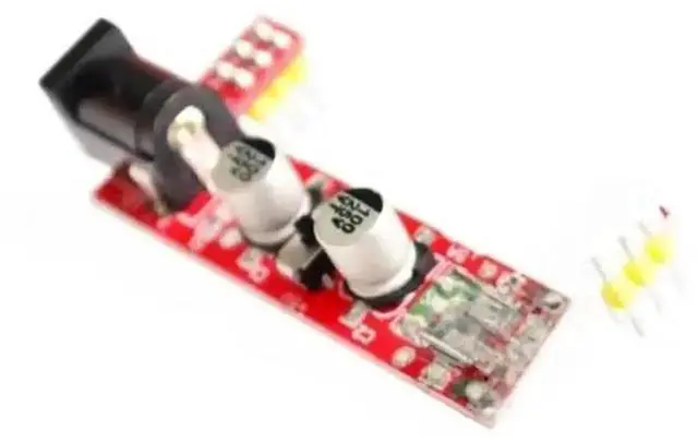 Main image of WRIARICH MB102 Breadboard Power Supply Module Dual Channel 3.3V 5V Voltage Regulator for Solderless Breadboard