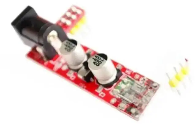 Alt view image 2 of 3 - WRIARICH MB102 Breadboard Power Supply Module Dual Channel 3.3V 5V Voltage Regulator for Solderless Breadboard