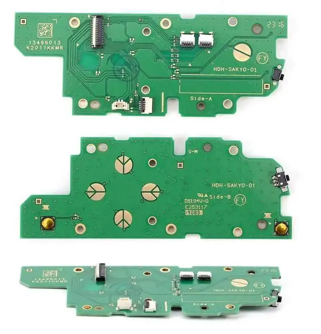 Main image of WRIARICH Button PCB Board with Flex Ribbon Cable, Left Side Key Circuit Daughterboard Replacement for NS Lite Handheld Game Console
