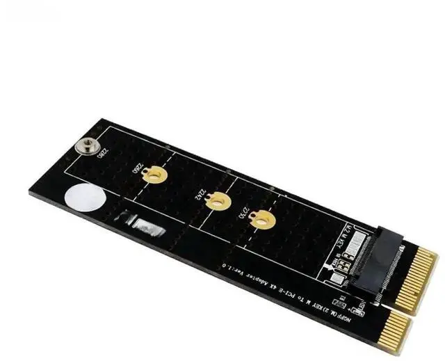 Alt view image 2 of 3 - WRIARICH PCIe x4 to M.2 NVMe Adapter Card, M-Key PCI Express M.2 SSD Converter Support 2230/2242/2260/2280 NGFF Solid State Drives, Desktop PC Add On Storage Expansion Card