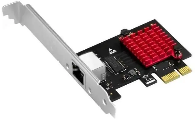 Alt view image 2 of 3 - WRIARICH 1Gbps PCIE X1 Gigabit Network Card, RTL8111H Chip Single RJ45 Port PCI Express LAN NIC 10/100/1000Mbps Ethernet Adapter for Desktop PC