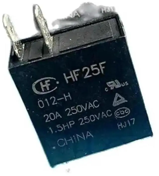 Alt view image 2 of 2 - WRIARICH JQC-25F / HF25F Electromagnetic Relay, DC12V/DC24V Coil, Model 012-H / 024-H / H4, Single Normally Open Contact