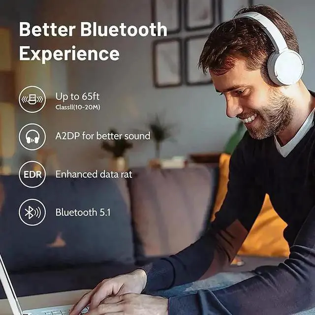 Alt view image 3 of 7 - Bluetooth 5.1 USB Adapter for PC, 5.1 EDR Wireless Bluetooth Dongle Transmitter Receiver for Desktop Laptop Mouse Keyboard Printer Speaker Headphone, Compatible with Windows 11/10/8.1/8/7/XP, Black Mi