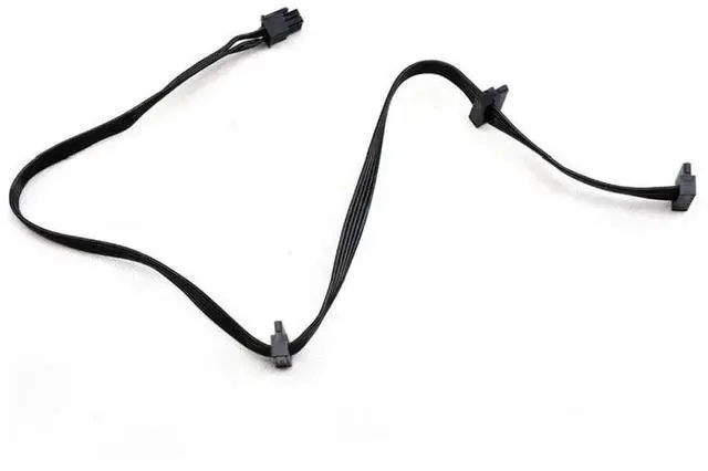 Alt view image 4 of 6 - WRIARICH 6Pin to 3 Angled SATA Power Cable 18AWG for Corsair HX Series Modular PSU