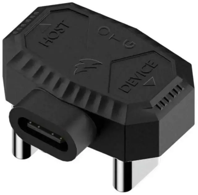 Alt view image 3 of 3 - WRIARICH USB C Female to Dual USB C Male Splitter Adapter, 1 to 2 Type-C Converter Hub Support Charging & 480Mbps Data Transfer for Phones, Tablets, Laptops, Power Banks