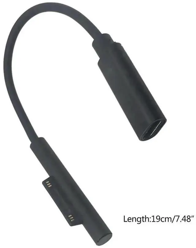 Alt view image 2 of 2 - WRIARICH Surface Connect to USB-C PD Fast Charging Cable, 15V 3A 45W, Compatible with Surface Pro 8/7/6/5/4/3, Go 3/2/1, Laptop 4/3/2/1