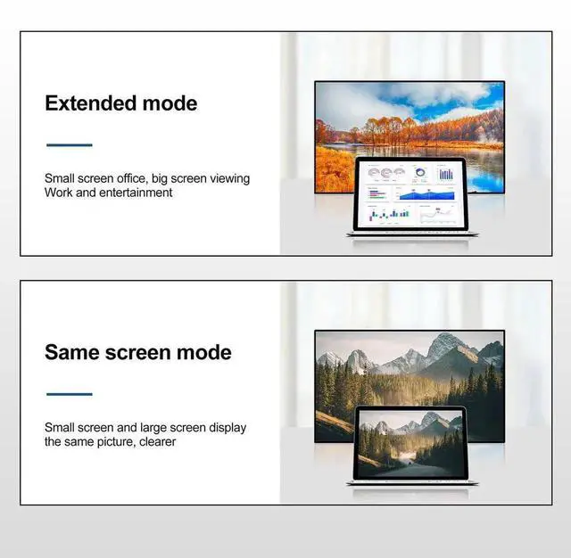 Alt view image 6 of 7 - WRIARICH 50cm HDMI 2.2 Type-A Male to Male Cable, 96Gbps Bandwidth Supports 16K/8K/4K UHD for HDTV Laptop Desktop Monitor