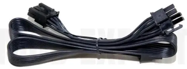 Alt view image 4 of 6 - WRIARICH 8Pin to Split 4+4Pin EPS ATX12V CPU Modular Power Cable Compatible with Seasonic X-1050XM2, X-1250XM2, X-650 KM3, X-750 KM3, X-850 KM3 PSU