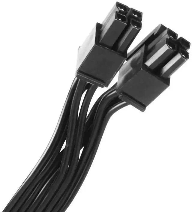 Alt view image 5 of 6 - WRIARICH 8Pin to Split 4+4Pin EPS ATX12V CPU Modular Power Cable Compatible with Seasonic X-1050XM2, X-1250XM2, X-650 KM3, X-750 KM3, X-850 KM3 PSU