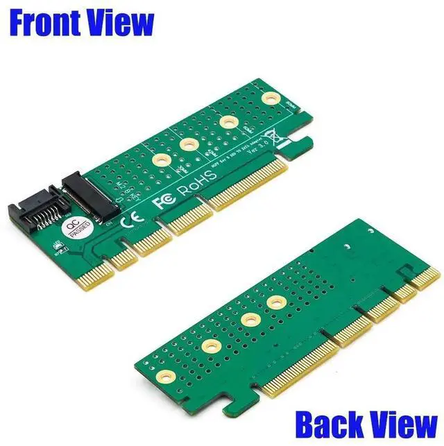 Alt view image 4 of 7 - WRIARICH M.2 NGFF B-Key SATA SSD to SATA 3 Adapter PCIe Riser Card, Compatible with 2230/2242/2260/2280 M.2 Drives