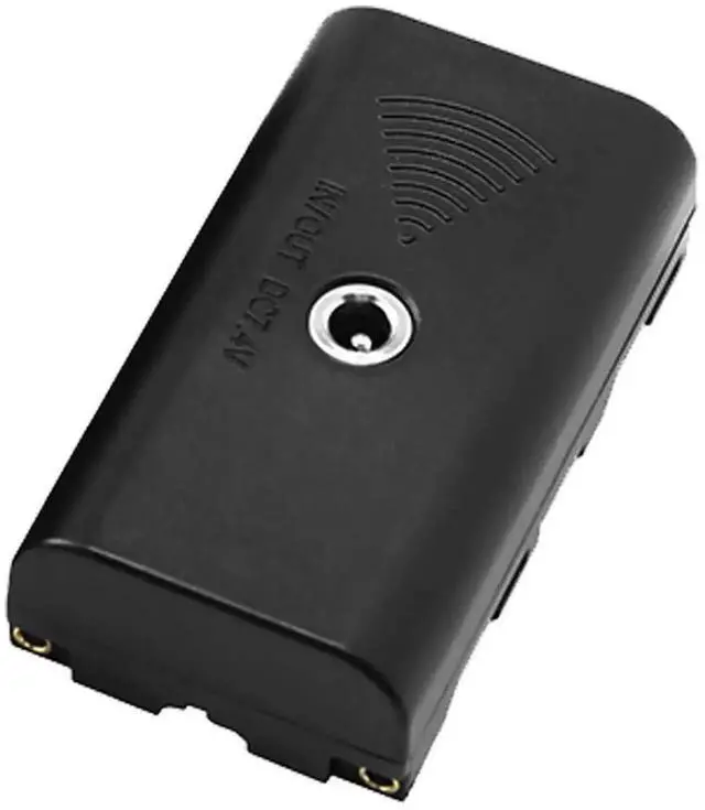 Alt view image 3 of 3 - WRIARICH NP-F Dummy Battery DC Power Adapter Replacement Coupler, Compatible with NP-F570 NP-F750 NP-F970 for Camera, LED Video Light & Field Monitor